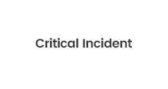 Critical Incident Critical Incident